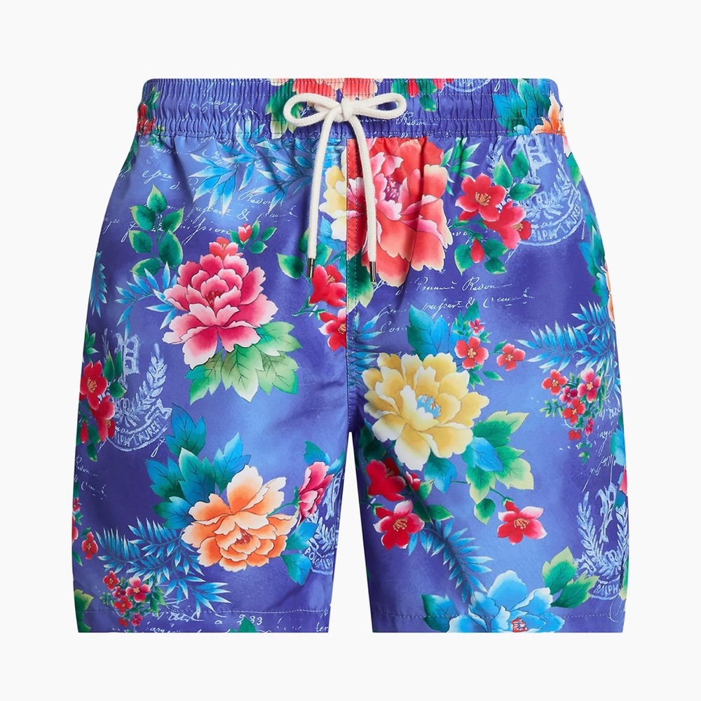 Polo Ralph Lauren Men’s Floral Swim Trunks Size S